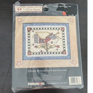 Dimensions Debbie Mumm Angel Weather Vane Counted Cross Stitch Kit 72283 10x8